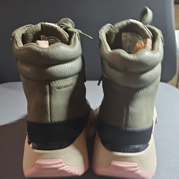 Sorel Women's Green and Pink  Boots - Picture 6 of 8
